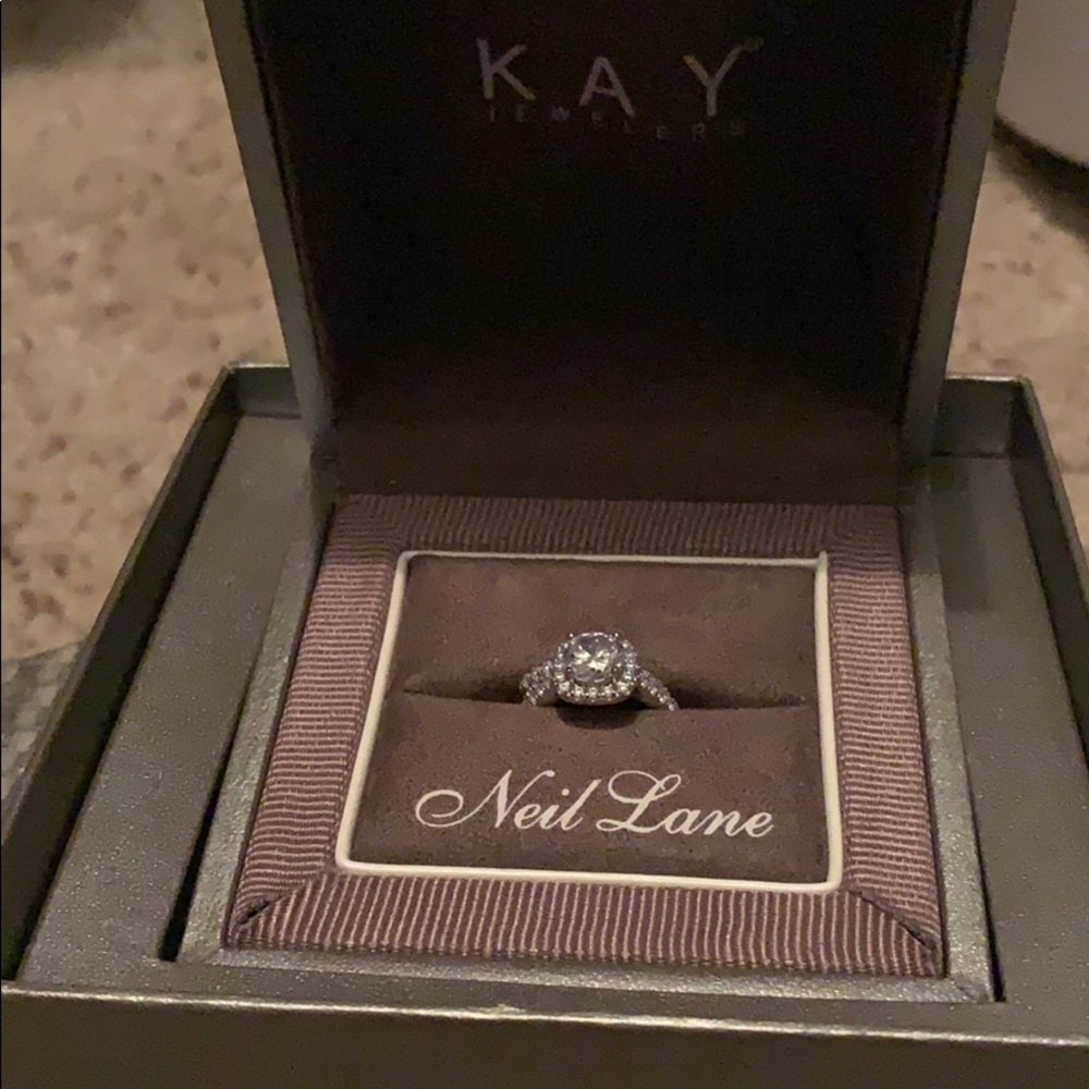 Wedding band set